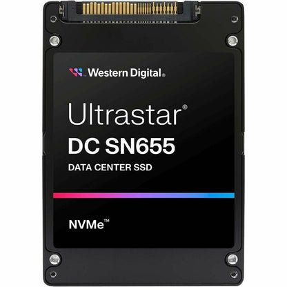 Disque SSD WD Ultrastar DC SN655 WUS5EA176ESP7E3 7,68 To - U.3 15 mm interne - U.3 (PCI Express NVMe 4.0) - Lecture intensive 0TS2462