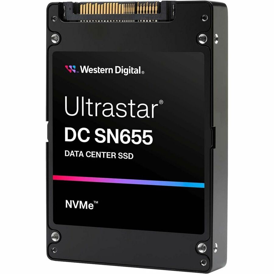 Disque SSD WD Ultrastar DC SN655 WUS5EA176ESP7E3 7,68 To - U.3 15 mm interne - U.3 (PCI Express NVMe 4.0) - Lecture intensive 0TS2462