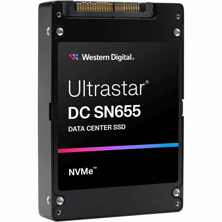 Disque SSD WD Ultrastar DC SN655 WUS5EA176ESP7E3 7,68 To - U.3 15 mm interne - U.3 (PCI Express NVMe 4.0) - Lecture intensive 0TS2462