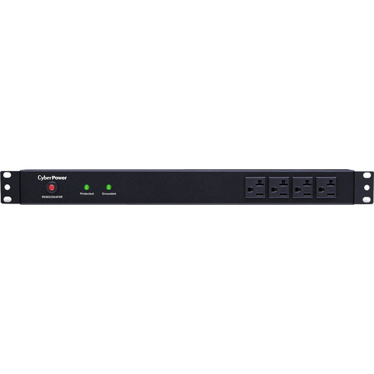 CyberPower Rackbar Surge Suppressor RM 1U RKBS20S4F8R 20A 12-Outlet RKBS20S4F8R