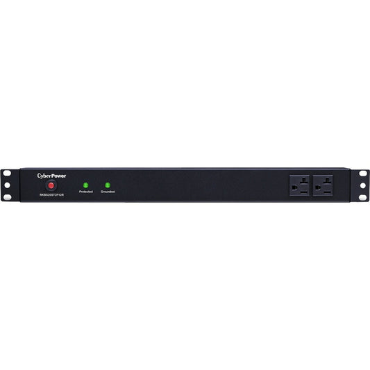 CyberPower Rackbar Surge Suppressor RM 1U RKBS20ST2F12R 20A 14-Outlet RKBS20ST2F12R