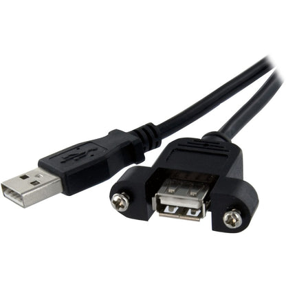 Câble USB A vers A pour montage sur panneau StarTech.com de 0,9 m - F/M USBPNLAFAM3