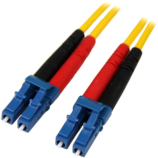 Câble à fibre optique StarTech.com de 10 m - Câble de raccordement à fibre optique LSZH duplex monomode 9/125 - LC/LC SMFIBLCLC10