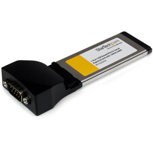 StarTech.com Carte adaptateur ExpressCard 1 port vers série RS232 DB9 avec 16950 - USB EC1S232U2