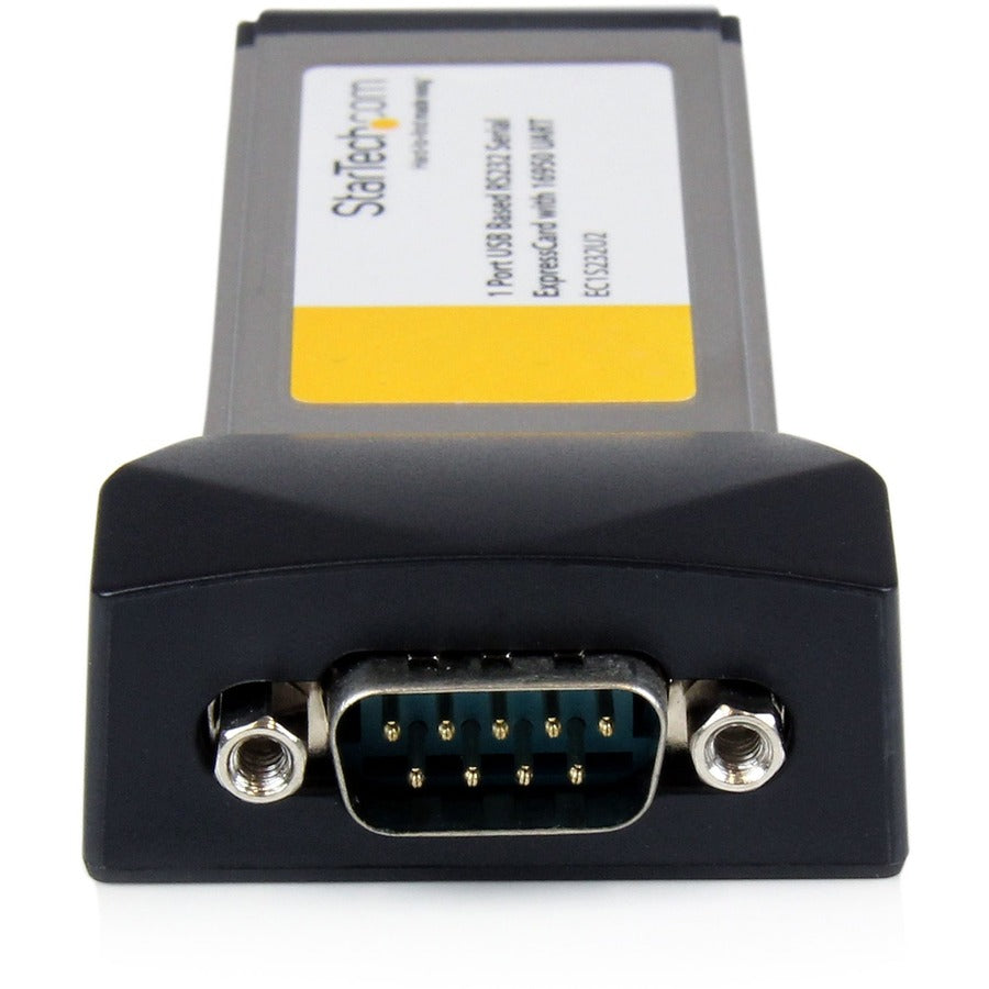 StarTech.com Carte adaptateur ExpressCard 1 port vers série RS232 DB9 avec 16950 - USB EC1S232U2