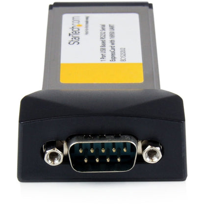 StarTech.com Carte adaptateur ExpressCard 1 port vers série RS232 DB9 avec 16950 - USB EC1S232U2