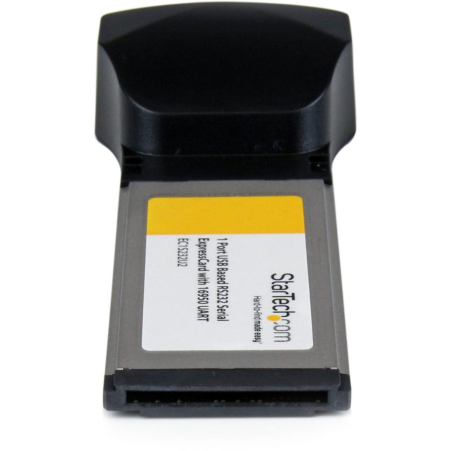 StarTech.com Carte adaptateur ExpressCard 1 port vers série RS232 DB9 avec 16950 - USB EC1S232U2