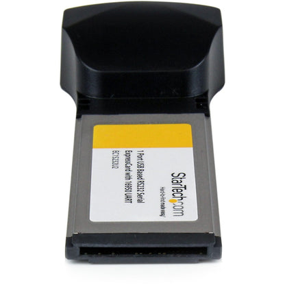 StarTech.com Carte adaptateur ExpressCard 1 port vers série RS232 DB9 avec 16950 - USB EC1S232U2