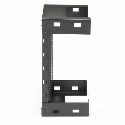 StarTech.com Rack réseau mural robuste à 2 montants 12U, rack serveur à cadre ouvert de 19 pouces pour équipement informatique, rack de données à montage mural ~ RK12WALLO