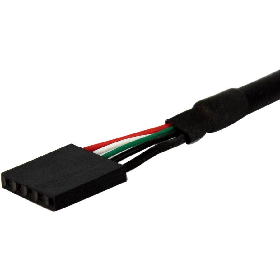 Câble USB StarTech.com de 30 cm pour montage sur panneau - Câble USB A vers connecteur de carte mère F/F USBPNLAFHD1