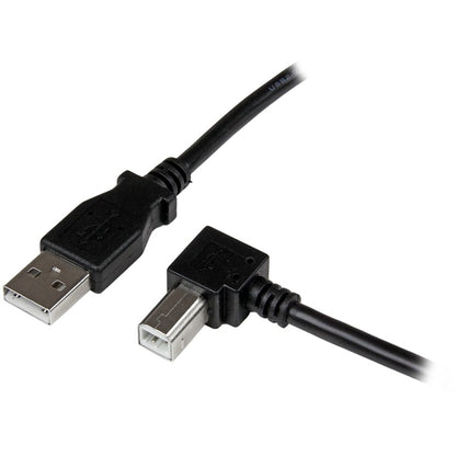 Câble USB 2.0 A vers B coudé de 2 m de StarTech.com - M/M USBAB2MR