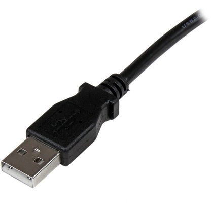 Câble USB 2.0 A vers B coudé de 2 m de StarTech.com - M/M USBAB2MR