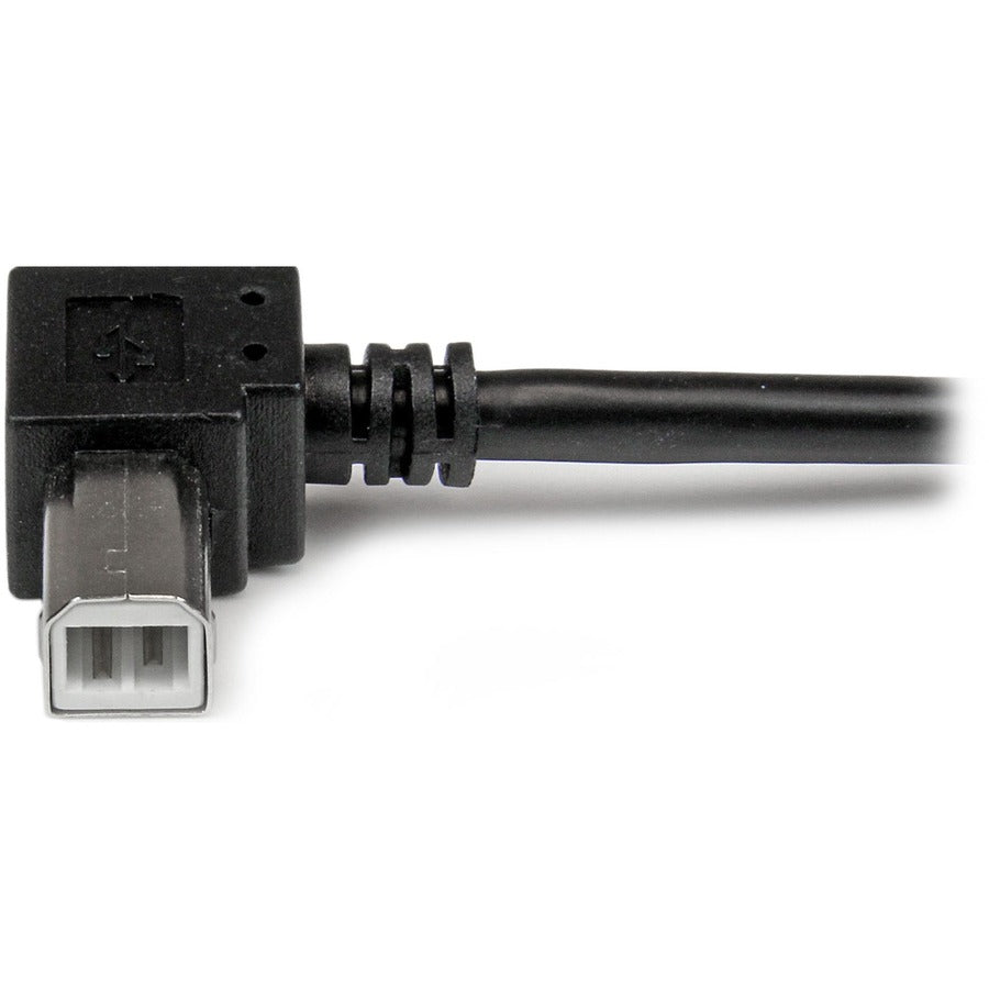 Câble USB 2.0 A vers B coudé de 2 m de StarTech.com - M/M USBAB2MR