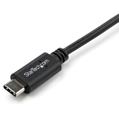StarTech.com Câble USB-C à angle droit M/M de 1 m - USB 2.0 - Câble USB Type C - Câble USB-C à 90 degrés - Câble USB C vers USB C - Câble de charge USB-C USB2CC1MR