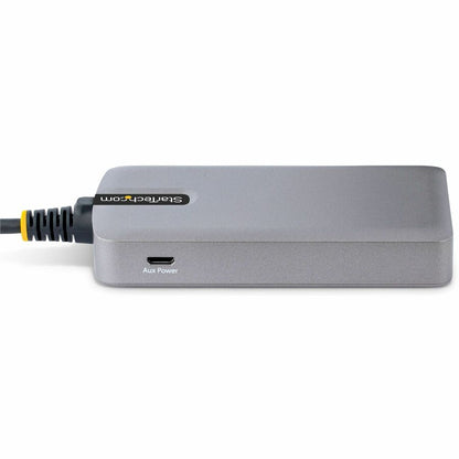 StarTech.com Hub USB 3 ports avec Ethernet, ports USB-A, Gigabit Ethernet/GbE, 5 Gbit/s, alimentation par bus, câble de 30 cm, hub USB pour ordinateur portable 5G3AGBB-USB-A-HUB