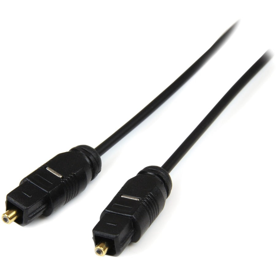 Câble audio numérique optique SPDIF Toslink de 0,9 m de StarTech.com THINTOS3