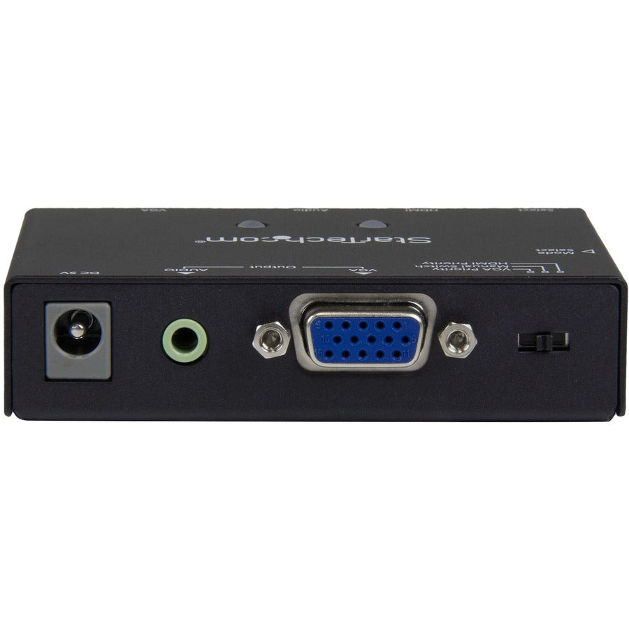 StarTech.com Convertisseur VGA + HDMI vers VGA 2x1 avec commutation prioritaire - 1080p VS221HD2VGA