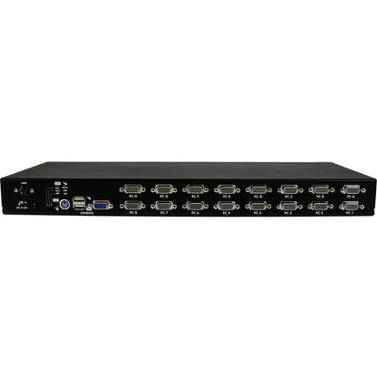 Commutateur KVM USB PS/2 à montage en rack 1U à 16 ports avec OSD SV1631DUSB de StarTech.com