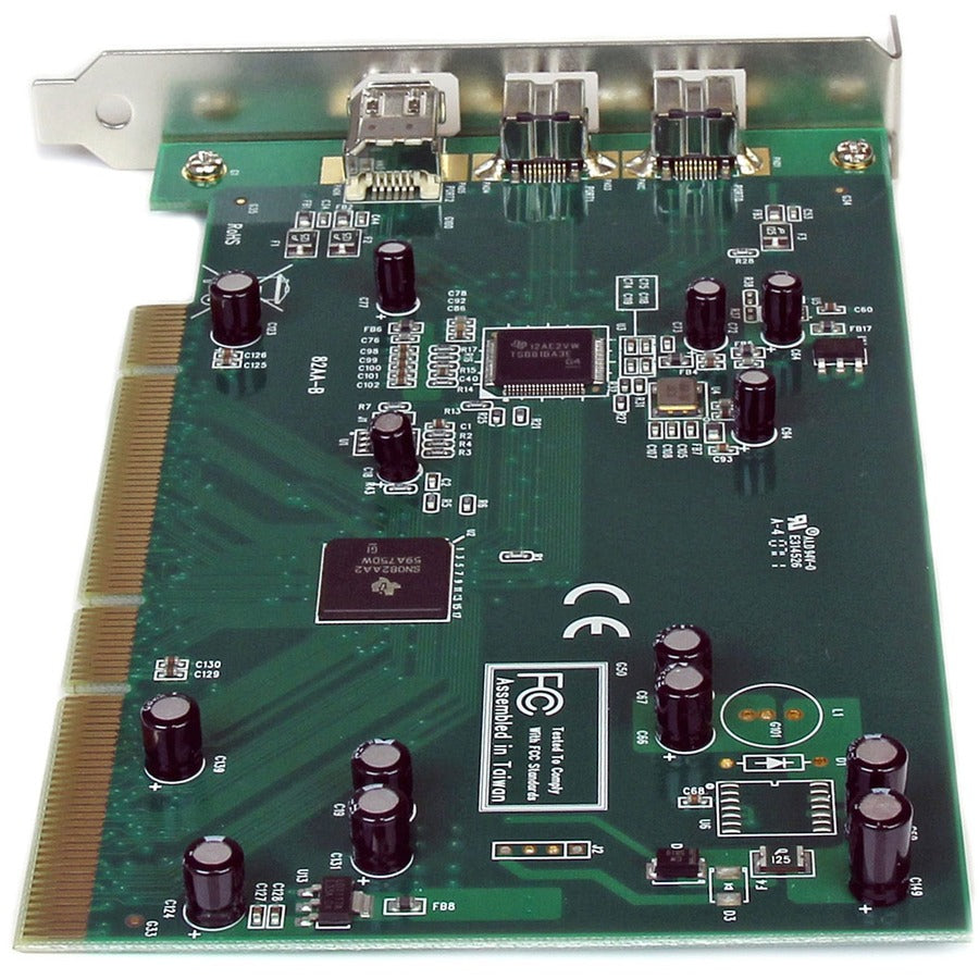 Carte adaptateur FireWire PCI 1394b à 3 ports 2b 1a avec kit de montage DV PCI1394B_3 de StarTech.com