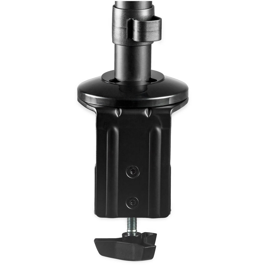StarTech.com Bras de bureau pour écran double, pour écrans jusqu'à 27" (17,6 lb/8 kg), design discret, fixation par pince/œillet, support pour écran double ARMBARDUOG