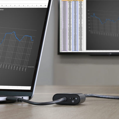 StarTech.com USB-C to VGA Adapter - 1920x1200 - USB C Adapter - USB Type C to VGA Monitor / Projector Adapter CDP2VGASA