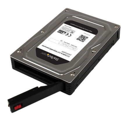 Boîtier adaptateur en aluminium pour disque dur SATA 2,5" vers 3,5" StarTech.com avec hauteur SSD/HDD jusqu'à 12,5 mm 25SAT35HDD