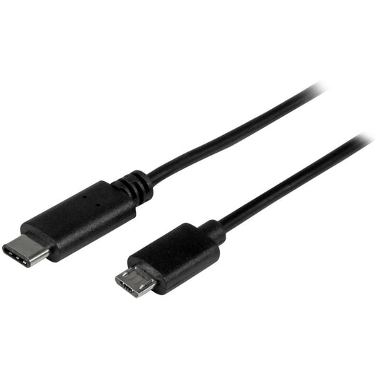 StarTech.com Câble USB C vers Micro USB de 0,5 m - M/M - USB 2.0 - Câble de charge USB-C vers Micro USB - Câble USB 2.0 Type C vers Micro B USB2CUB50CM