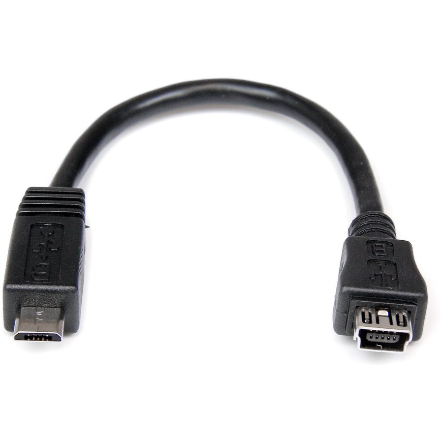 StarTech.com 6in Micro USB to Mini USB Adapter Cable M/F UUSBMUSBMF6