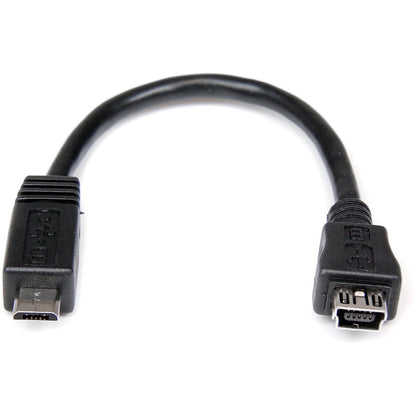 StarTech.com 6in Micro USB to Mini USB Adapter Cable M/F UUSBMUSBMF6