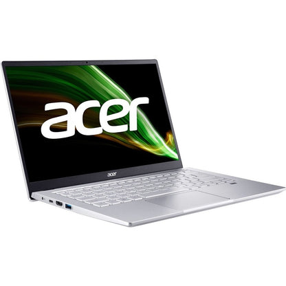 Ordinateur portable Acer Swift 3 SF314-511 SF314-511-79TK 14" - Full HD - Intel Core i7 11e génération i7-1165G7 - 8 Go - SSD 512 Go - Clavier anglais (États-Unis), français - Argent pur NX.ABNAA.00K