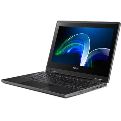 Acer TravelMate Spin B3 B311R-32 TMB311R-32-C31R Ordinateur portable convertible 2 en 1 à écran tactile 11,6" - HD - Intel Celeron N5100 - 4 Go - Mémoire flash 128 Go - Clavier anglais NX.VQWAA.001
