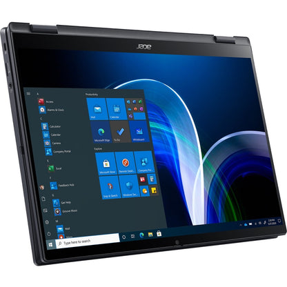 Acer TravelMate Spin P6 P614RN-52 TMP614RN-52-77DL Ordinateur portable convertible 2 en 1 à écran tactile 14" - WUXGA - Intel Core i7 11e génération i7-1165G7 - 16 Go - SSD 512 Go - Clavier anglais - Galaxy Black NX.VT1AA.004