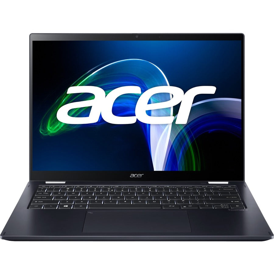Acer TravelMate Spin P6 P614RN-52 TMP614RN-52-77DL Ordinateur portable convertible 2 en 1 à écran tactile 14" - WUXGA - Intel Core i7 11e génération i7-1165G7 - 16 Go - SSD 512 Go - Clavier anglais - Galaxy Black NX.VT1AA.004