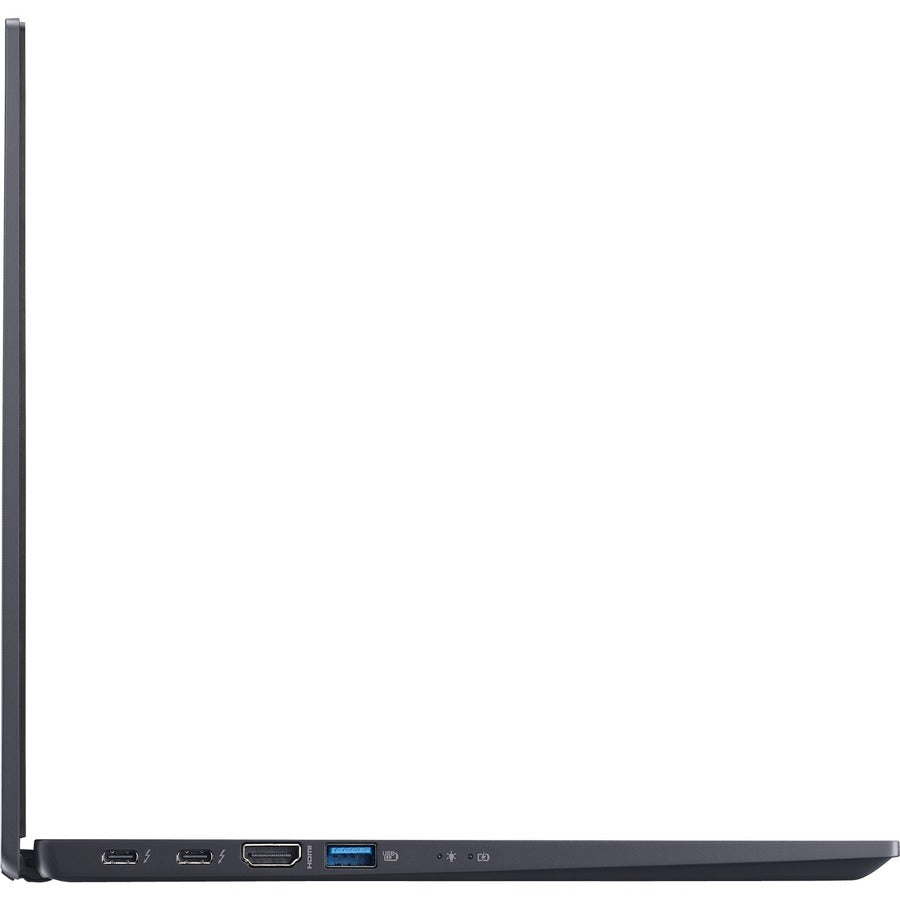 Acer TravelMate Spin P6 P614RN-52 TMP614RN-52-77DL Ordinateur portable convertible 2 en 1 à écran tactile 14" - WUXGA - Intel Core i7 11e génération i7-1165G7 - 16 Go - SSD 512 Go - Clavier anglais - Galaxy Black NX.VT1AA.004