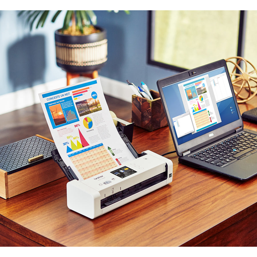 Brother ADS-1700W Wireless Compact Desktop Scanner ADS-1700W