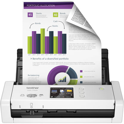 Brother ADS-1700W Wireless Compact Desktop Scanner ADS-1700W