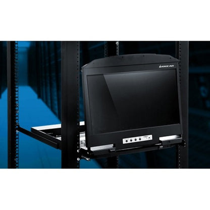 Commutateur KVM LCD 8 ports à faible profondeur et écran large 18,5" IOGEAR (conforme TAA) GCL1908W