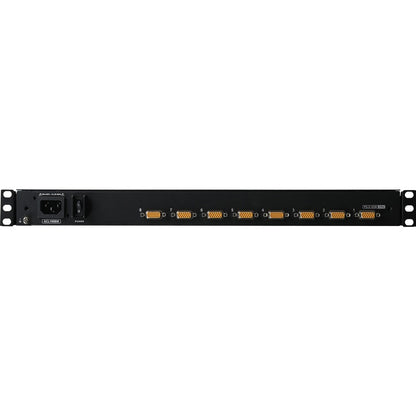 Commutateur KVM LCD 8 ports à faible profondeur et écran large 18,5" IOGEAR (conforme TAA) GCL1908W