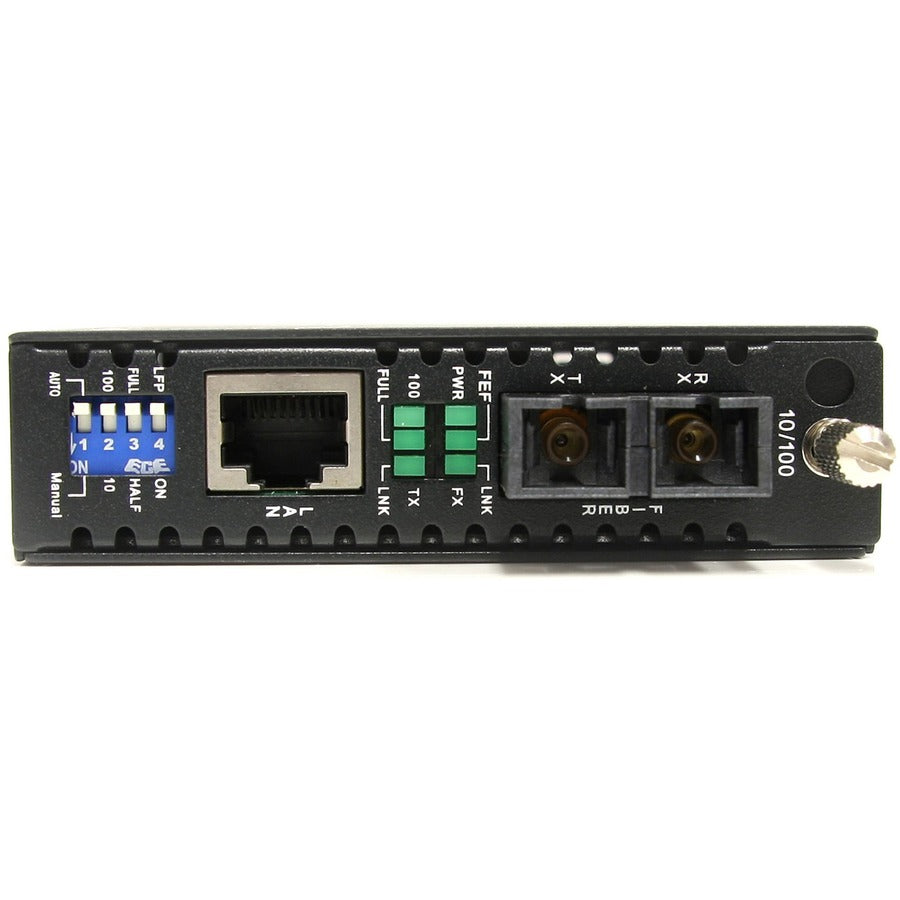 Convertisseur de média fibre optique monomode 10/100 Mbps SC 30 km ET90110SM302 de StarTech.com