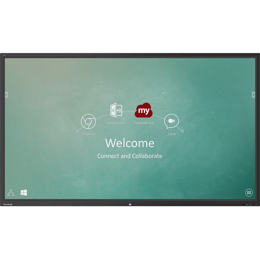 Ordinateur tout-en-un ViewSonic IFP9850 - ARM - Capacité de mémoire flash 3 Go - 16 Go - Écran tactile 98" 4K UHD - Bureau IFP9850