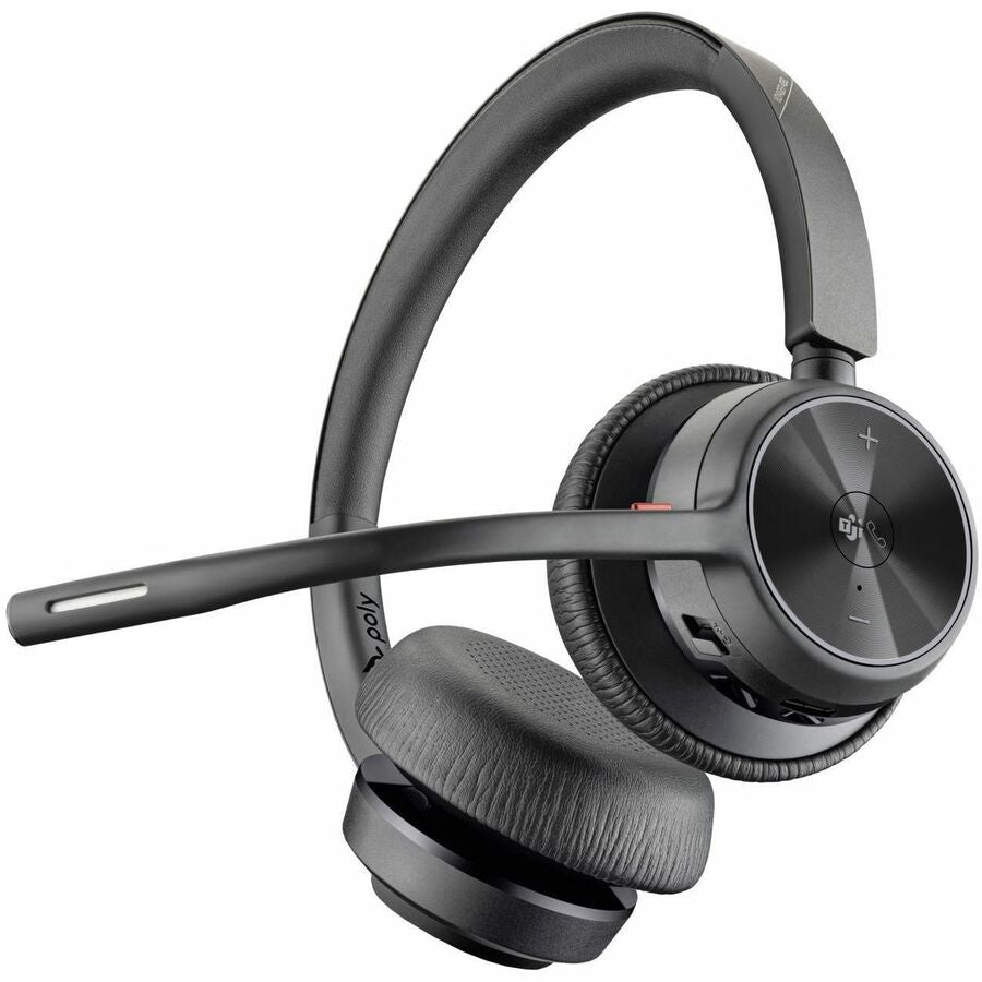 Casque certifié Microsoft Teams Poly Voyager 4320 + Dongle BT700 + Support de charge 77Z00AA
