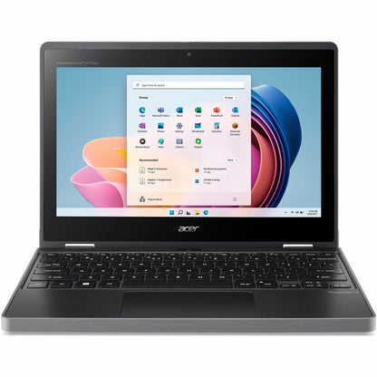 Acer TravelMate Spin B3 B311R-33 TMB311R-33-C872 Ordinateur portable convertible 2 en 1 à écran tactile 11,6" - WXGA - Intel N100 - 8 Go - Mémoire flash 128 Go - Clavier anglais - Noir NX.VYNAA.001