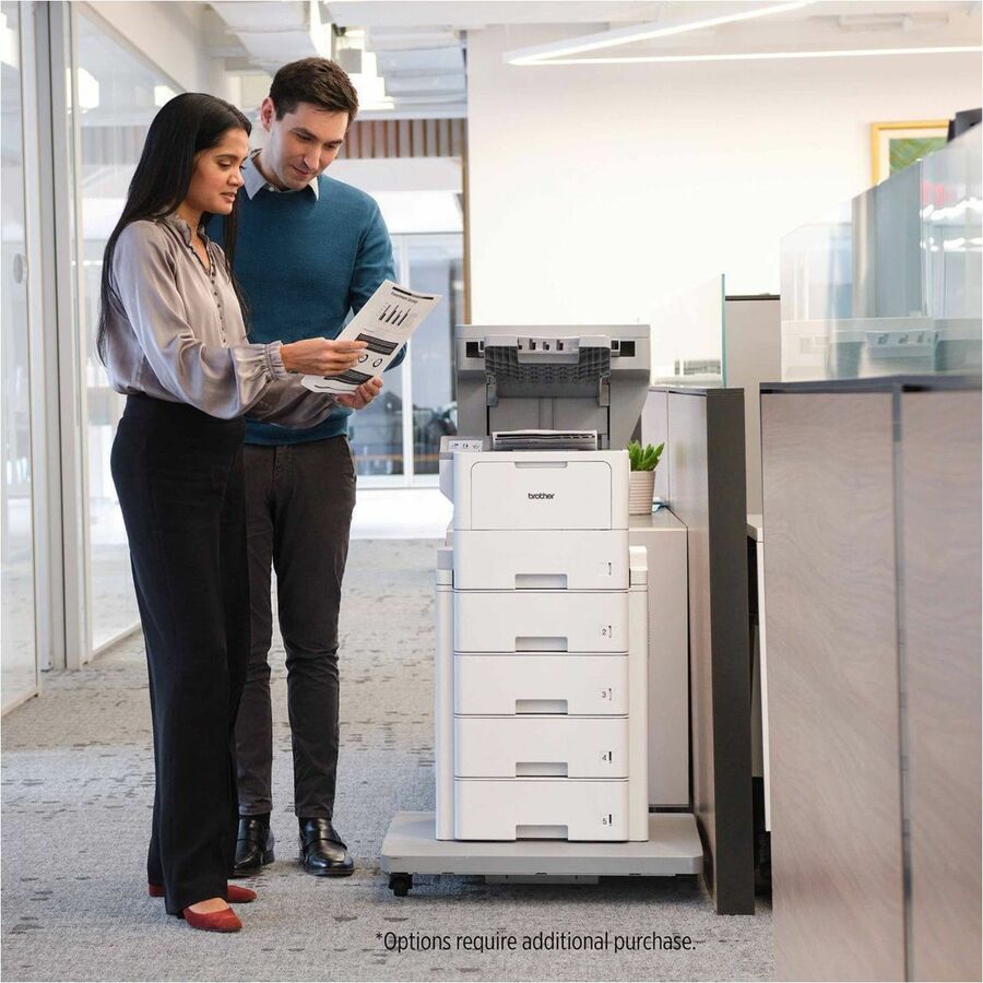 Imprimante laser sans fil de bureau Brother HL HL-L6415DW - Monochrome HL-L6415DW