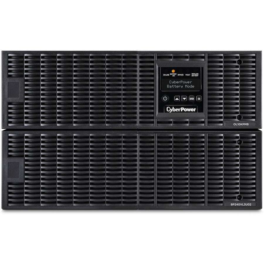 Systèmes d'onduleurs CyberPower OL10KRTHW Smart App en ligne - Capacité : 10 000 VA / 10 000 W OL10KRTHW