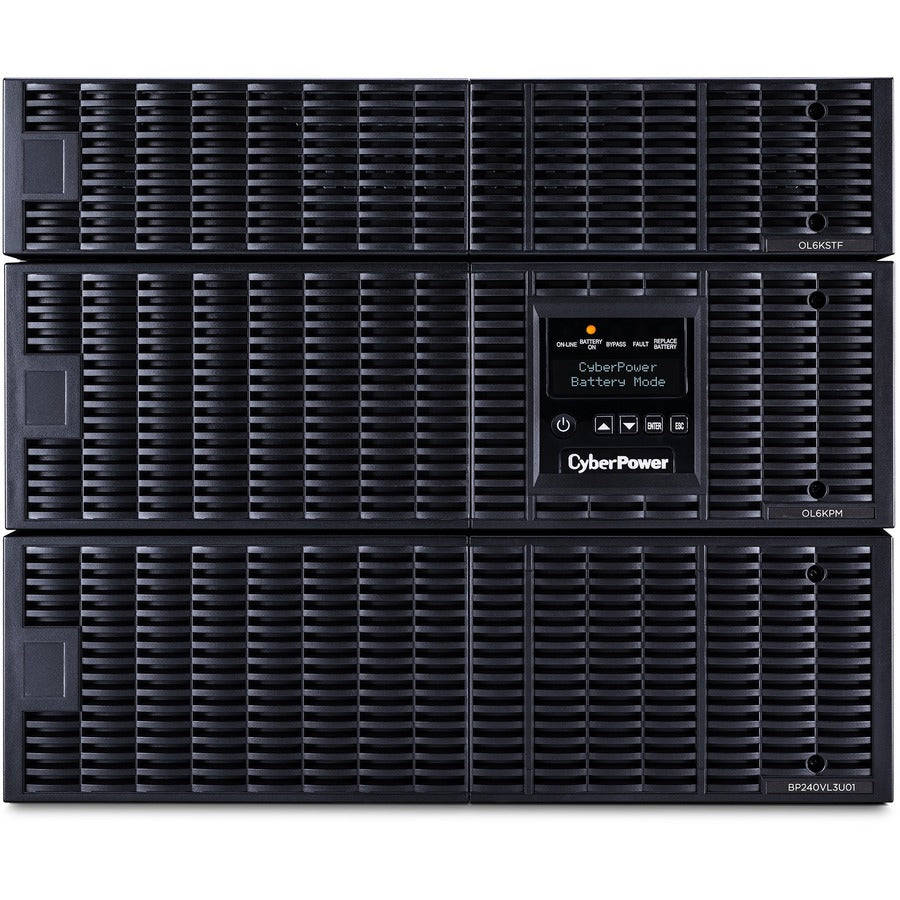Onduleur CyberPower Smart App Online OL6KRTF 6 kVA montable en tour/rack OL6KRTF
