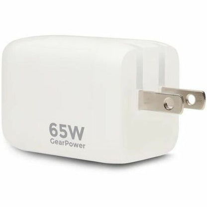 Chargeur GaN double USB-C 65 W IOGEAR GearPower GPAWC65W
