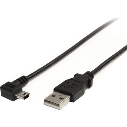 Câble mini USB StarTech.com de 0,9 m - Mini A vers Mini B à angle droit USB2HABM3RA