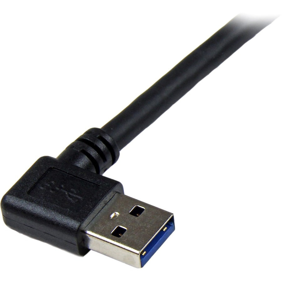 Câble USB 3.0 SuperSpeed ​​(5 Gbit/s) StarTech.com de 1 m - Angle droit A vers B - M/M USB3SAB1MRA