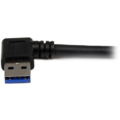 Câble USB 3.0 SuperSpeed ​​(5 Gbit/s) StarTech.com de 1 m - Angle droit A vers B - M/M USB3SAB1MRA