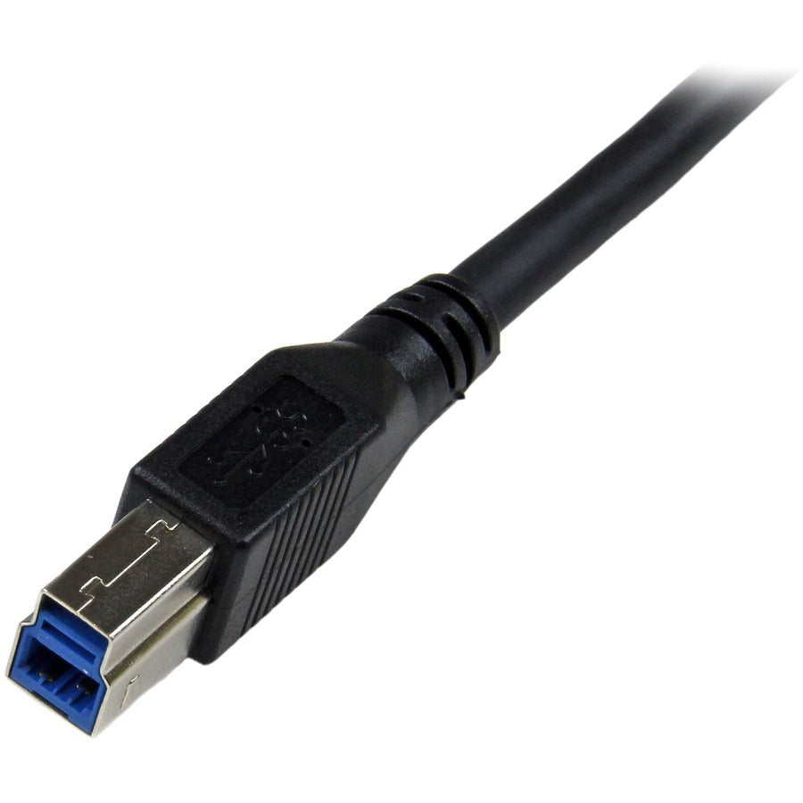 Câble USB 3.0 SuperSpeed ​​(5 Gbit/s) StarTech.com de 1 m - Angle droit A vers B - M/M USB3SAB1MRA